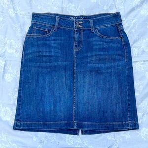 Jean skirt